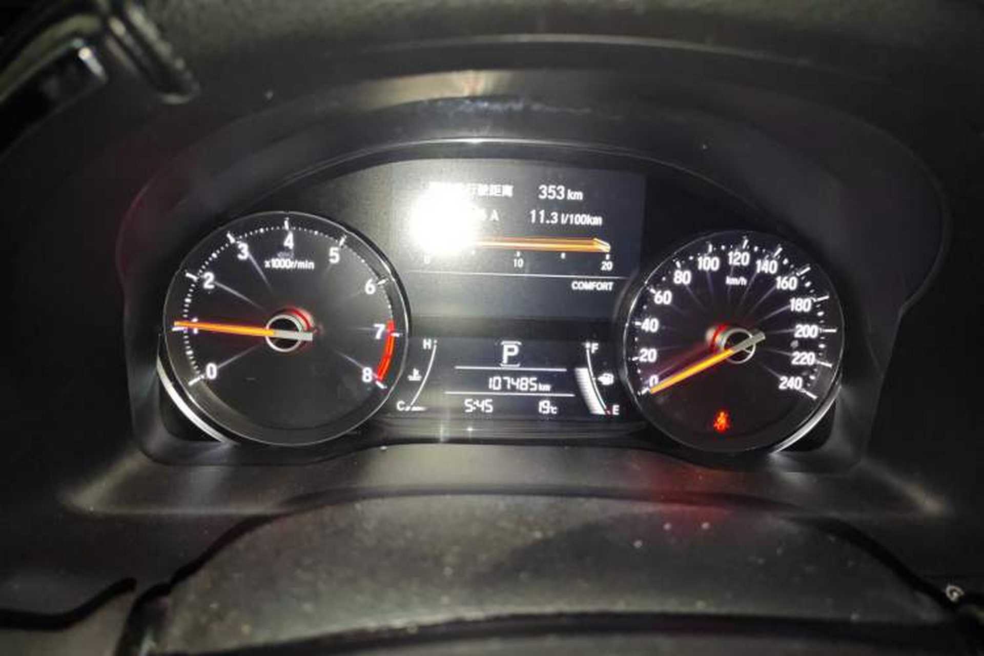 Used Honda Avancier 2017 370TURBO Four-Wheel Drive Prestige Edition Instrument Cluster