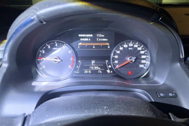 Used Honda Avancier 2017 240TURBO Two-Wheel Drive Premium Edition Instrument Cluster