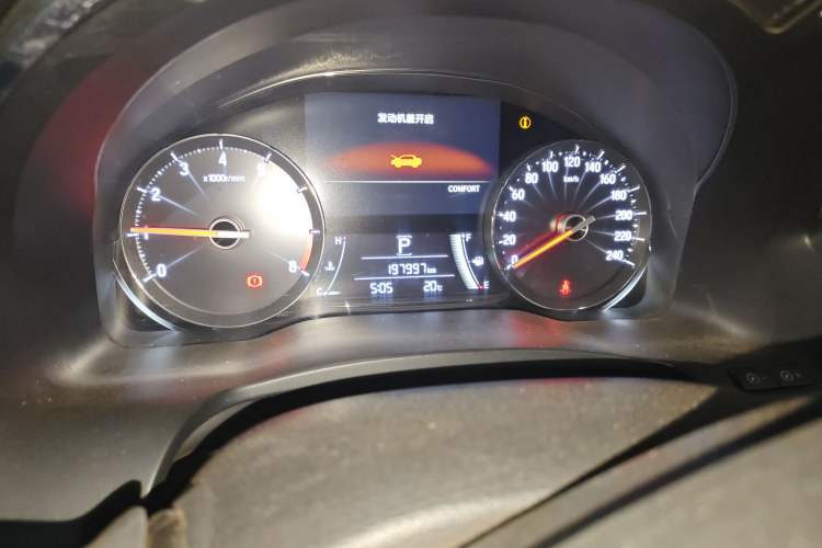 Used Honda Avancier 2017 370TURBO Four-Wheel Drive Prestige Edition Odometer Close Up