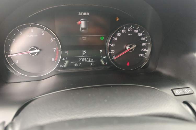 Used Honda Avancier 2017 370TURBO Four-Wheel Drive Prestige Edition Odometer Close Up