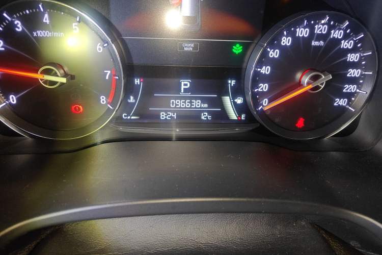 Used Honda Avancier 2017 370TURBO Four-Wheel Drive Prestige Edition Odometer Close Up