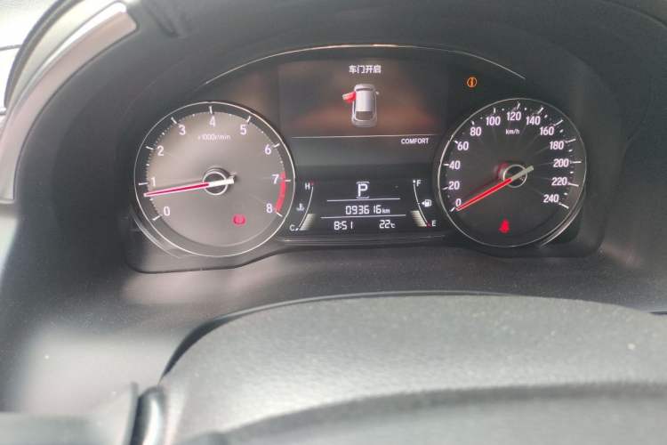 Used Honda Avancier 2017 370TURBO Four-Wheel Drive Prestige Edition Odometer Close Up