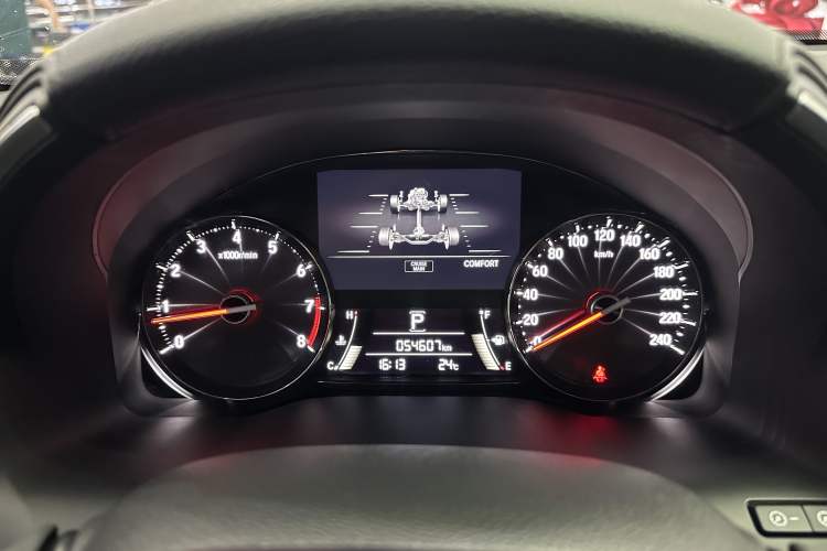 Used Honda Avancier 2017 370TURBO Four-Wheel Drive Prestige Edition Odometer Close Up