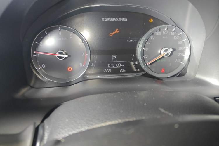 Used Honda Avancier 2017 370TURBO Four-Wheel Drive Prestige Edition Odometer Close Up