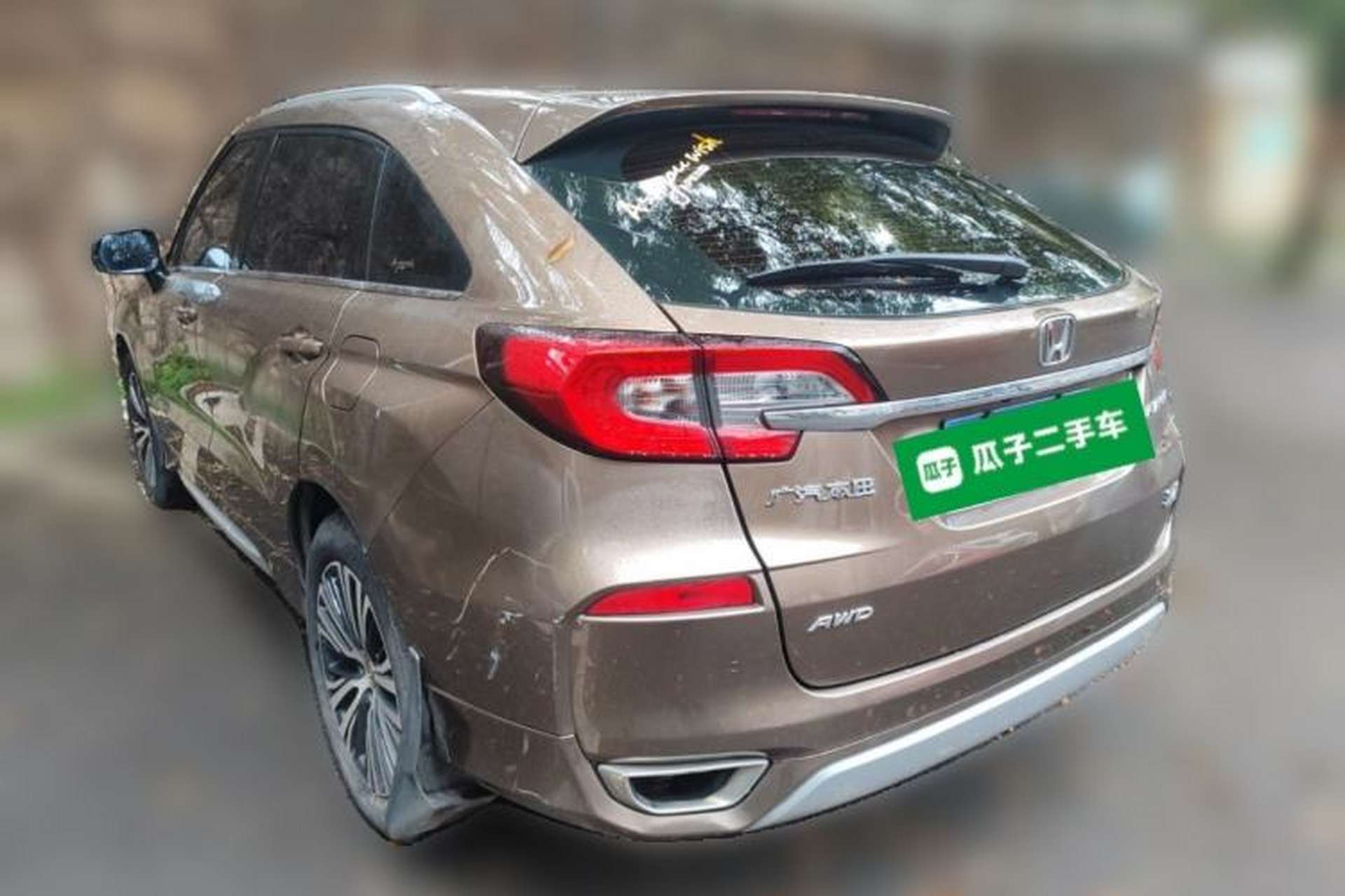 Used Honda Avancier 2017 370TURBO Four-Wheel Drive Supreme Edition Rear Left 45 Deg