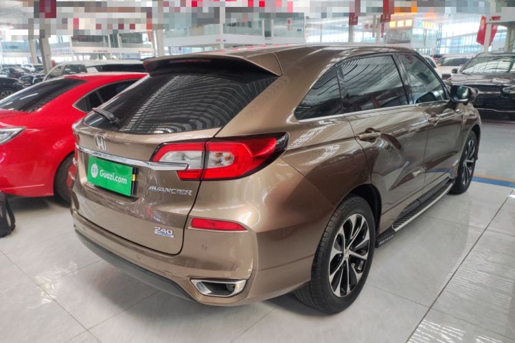 Used Honda Avancier 2017 240TURBO Two-Wheel Drive Luxury Edition Rear Right 45 Deg