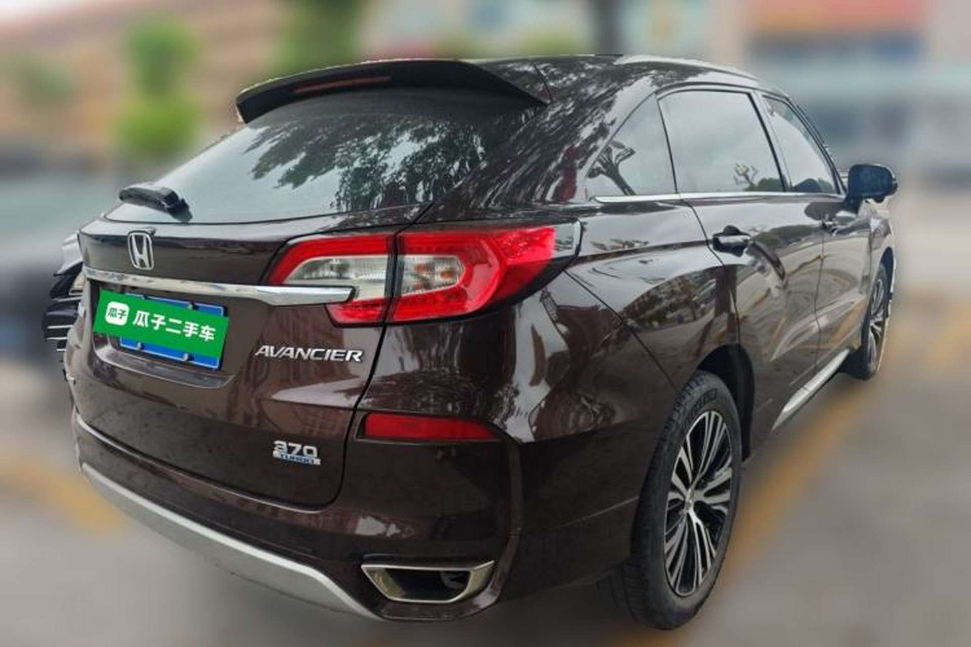 Used Honda Avancier 2017 370TURBO Four-Wheel Drive Prestige Edition Rear Right 45 Deg
