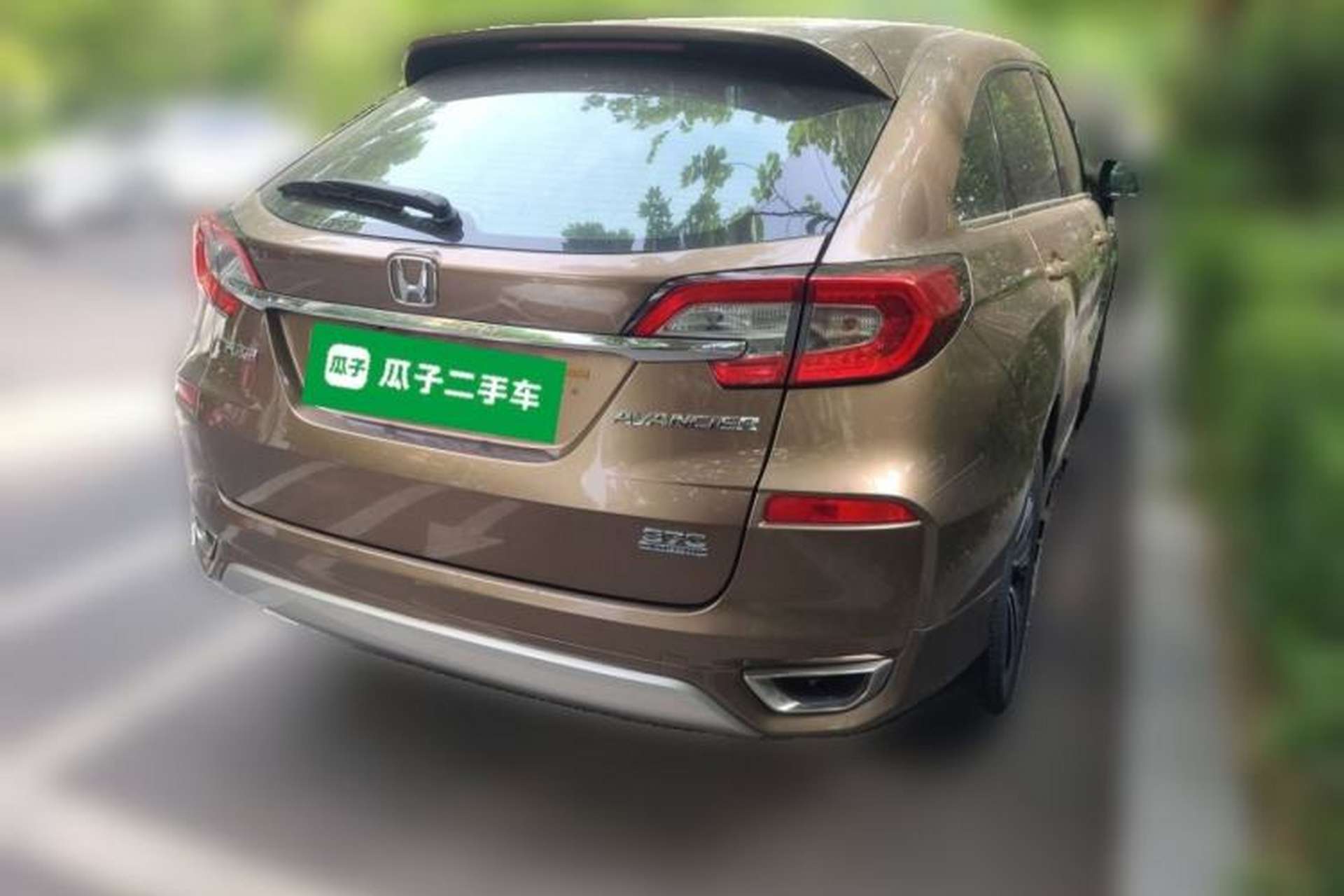 Used Honda Avancier 2017 370TURBO 2WD Luxury Edition Rear Right 45 Deg