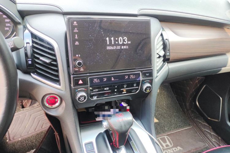 Used Honda Avancier 2019 240TURBO Two-Wheel Drive Comfort Version Audio And AC Panel