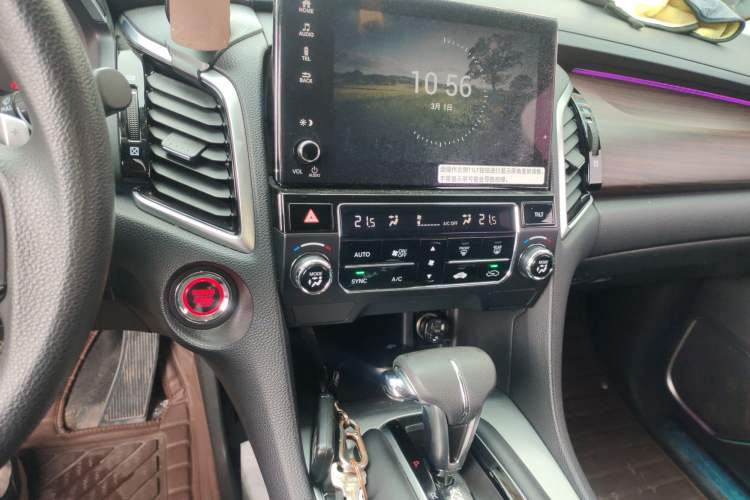 Used Honda Avancier 2019 240TURBO Two-Wheel Drive Elite Edition Audio And AC Panel