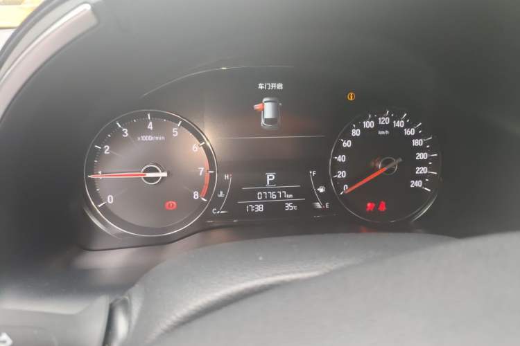 Used Honda Avancier 2019 240TURBO Two-Wheel Drive Premium Edition Instrument Cluster
