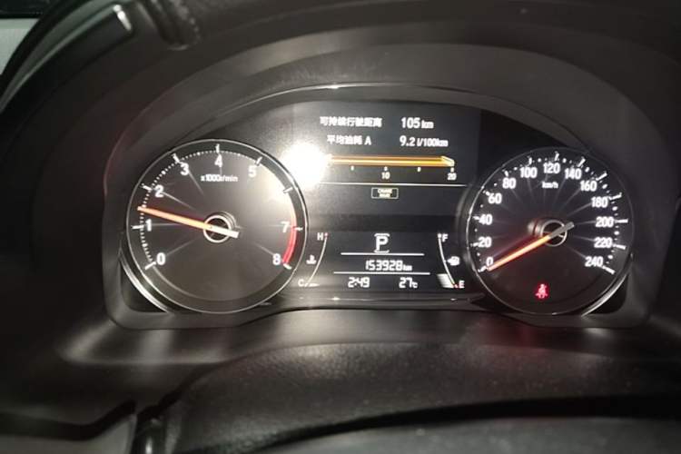 Used Honda Avancier 2019 240TURBO Two-Wheel Drive Luxury Edition Instrument Cluster