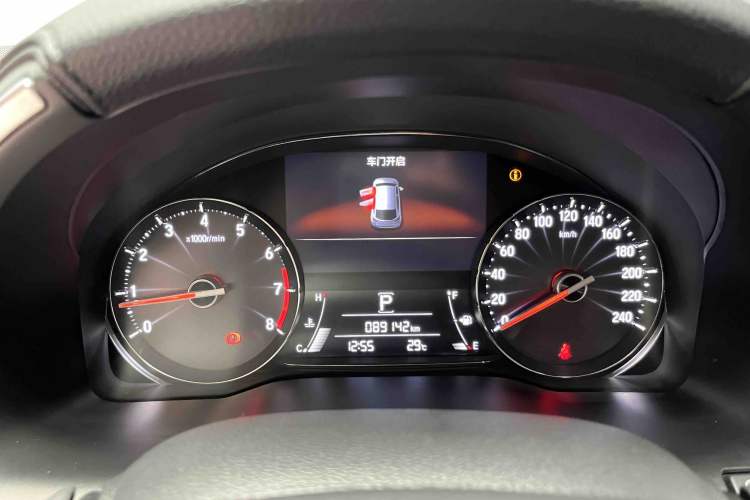 Used Honda Avancier 2019 240TURBO Two-Wheel Drive Elite Edition Odometer Close Up