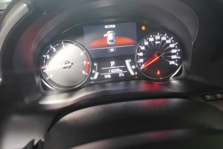 Used Honda Avancier 2019 240TURBO Two-Wheel Drive Premium Edition Odometer Close Up