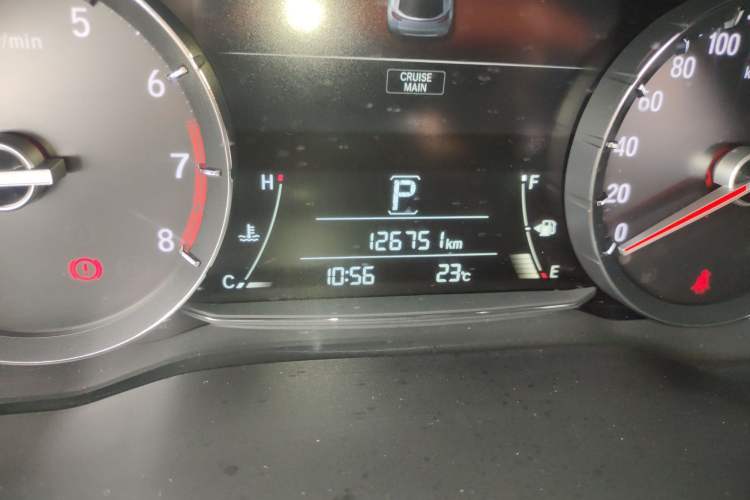 Used Honda Avancier 2019 240TURBO Two-Wheel Drive Elite Edition Odometer Close Up