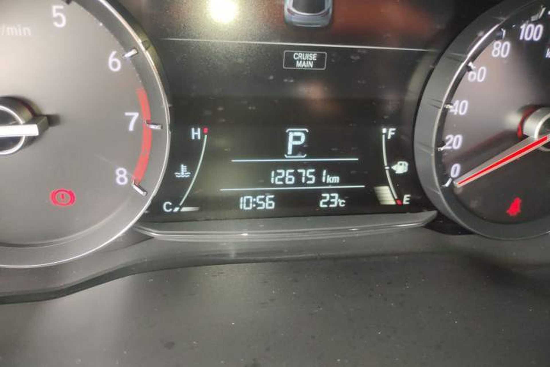 Used Honda Avancier 2019 240TURBO Two-Wheel Drive Elite Edition Odometer Close Up