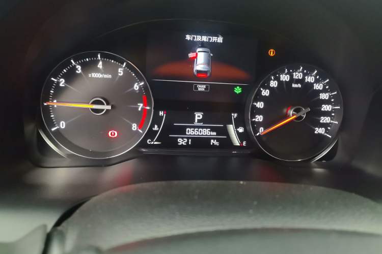 Used Honda Avancier 2019 240TURBO Two-Wheel Drive Elite Edition Odometer Close Up