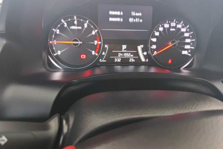 Used Honda Avancier 2019 240TURBO Two-Wheel Drive Elite Edition Odometer Close Up
