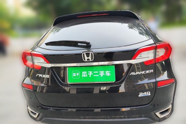 Used Honda Avancier 2019 240TURBO Two-Wheel Drive Luxury Edition Rear