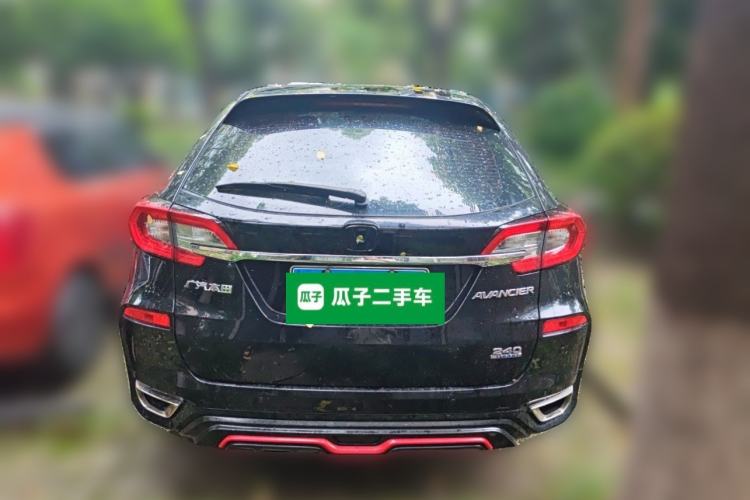 Used Honda Avancier 2019 240TURBO Two-Wheel Drive Luxury Edition Rear