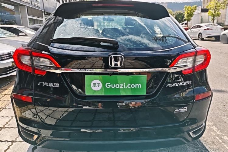 Used Honda Avancier 2019 240TURBO Two-Wheel Drive Comfort Version Rear
