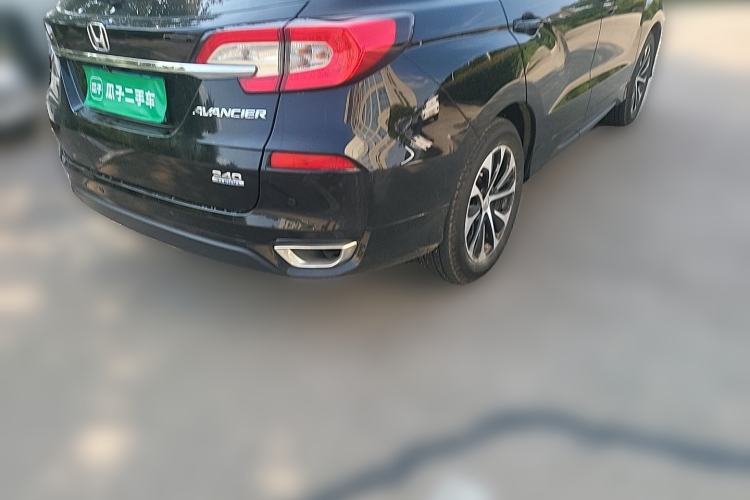 Used Honda Avancier 2019 240TURBO Two-Wheel Drive Elite Edition Rear Right 45 Deg