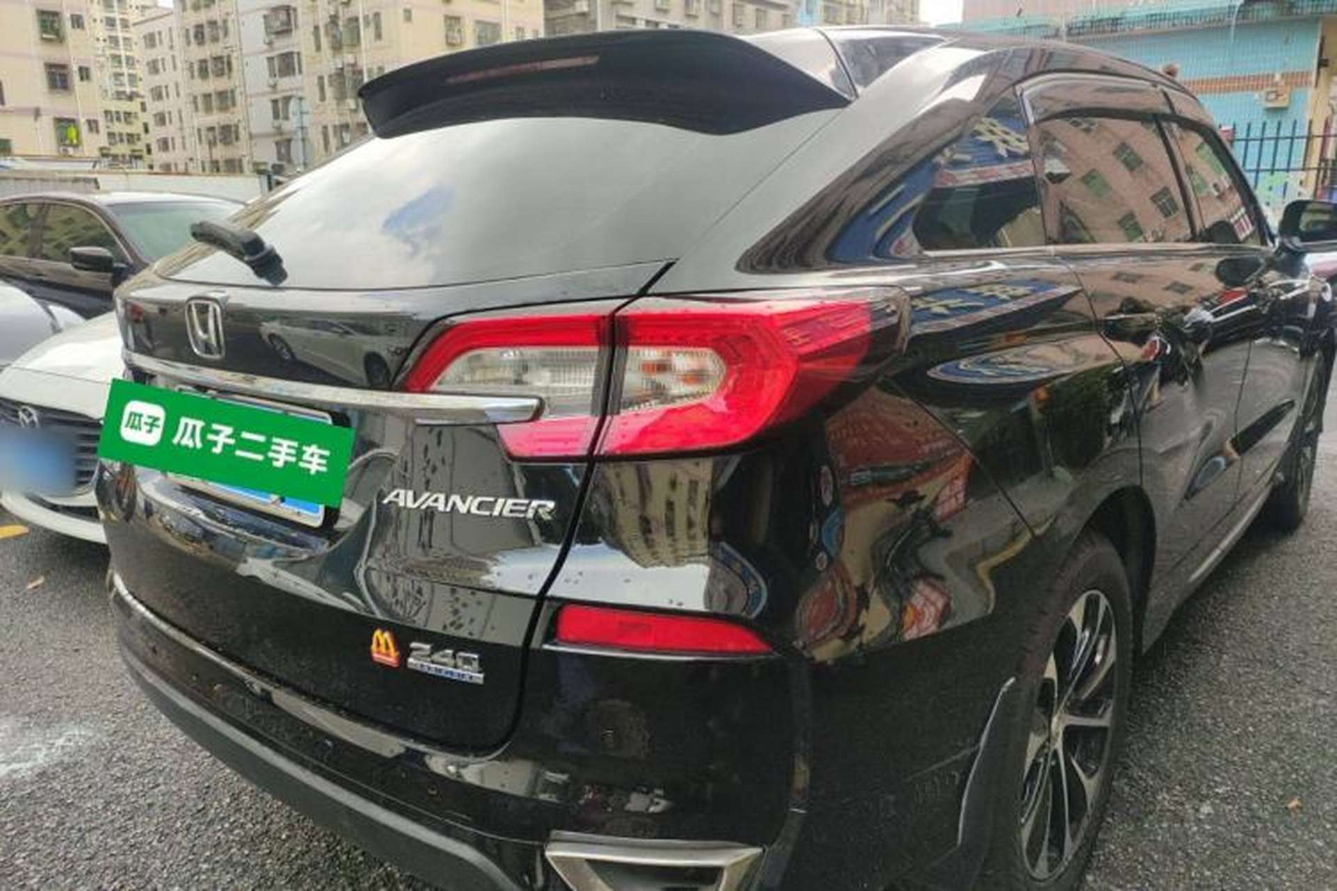 Used Honda Avancier 2019 240TURBO Two-Wheel Drive Comfort Version Rear Right 45 Deg
