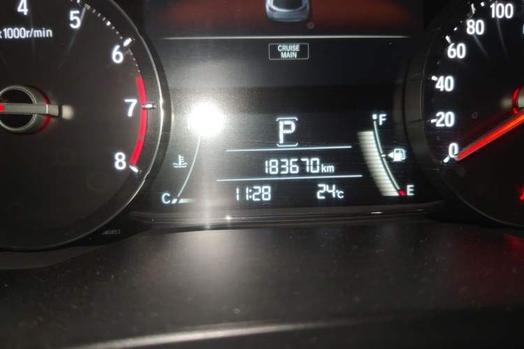 Used Honda Avancier 2019 240TURBO Two-Wheel Drive Prestige · Starry Sky Limited Edition Odometer Close Up