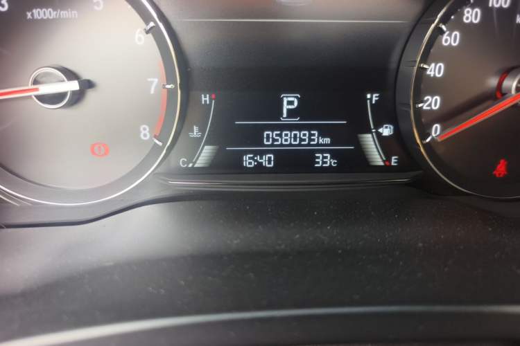 Used Honda Avancier 2019 240TURBO Two-Wheel Drive Prestige · Starry Sky Limited Edition Odometer Close Up