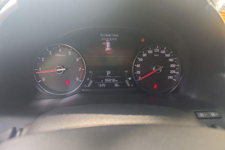 Used Honda Avancier 2019 240TURBO Two-Wheel Drive Luxury Edition Odometer Close Up