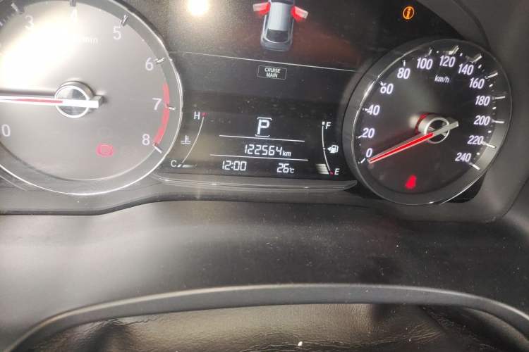 Used Honda Avancier 2019 240TURBO Two-Wheel Drive Prestige · Starry Sky Limited Edition Odometer Close Up