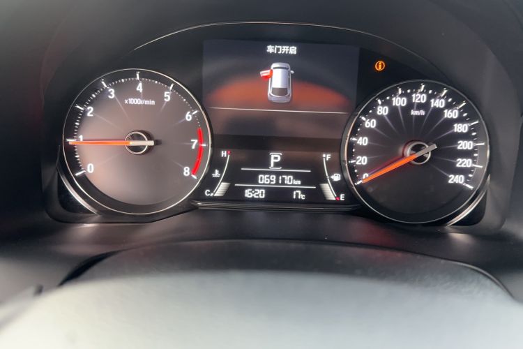 Used Honda Avancier 2019 240TURBO Two-Wheel Drive Prestige · Starry Sky Limited Edition Odometer Close Up