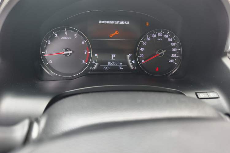 Used Honda Avancier 2019 240TURBO Two-Wheel Drive Premium Edition Odometer Close Up