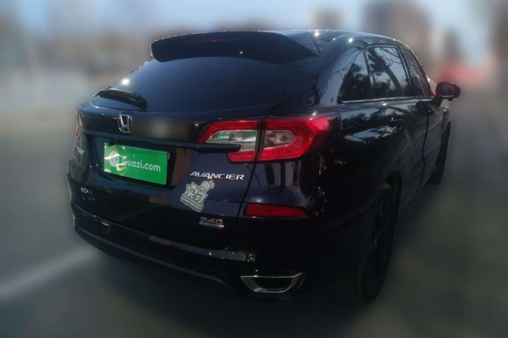 Used Honda Avancier 2019 240TURBO Two-Wheel Drive Prestige · Starry Sky Limited Edition Rear Right 45 Deg