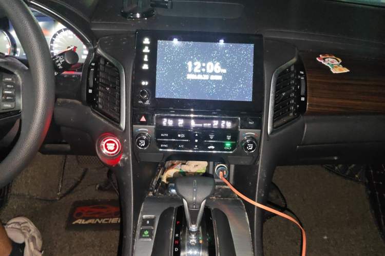 Used Honda Avancier 2019 240TURBO Two-Wheel Drive Elite Edition Audio And AC Panel
