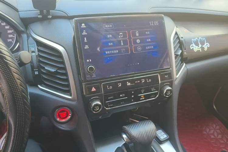 Used Honda Avancier 2019 240TURBO Two-Wheel Drive Luxury Edition Audio And AC Panel