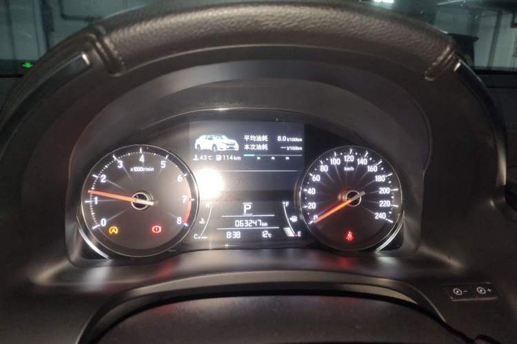 Used Honda Avancier 2019 240TURBO Two-Wheel Drive Premium Edition Instrument Cluster