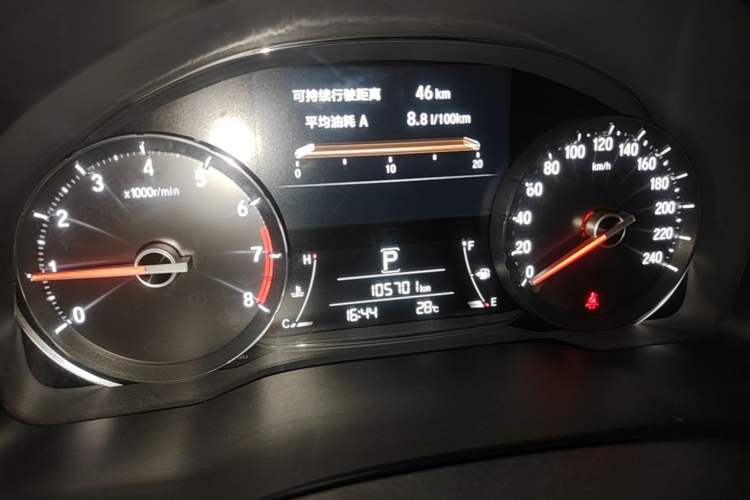 Used Honda Avancier 2019 240TURBO Two-Wheel Drive Luxury Edition Instrument Cluster