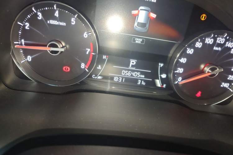 Used Honda Avancier 2019 240TURBO Two-Wheel Drive Luxury Edition Odometer Close Up