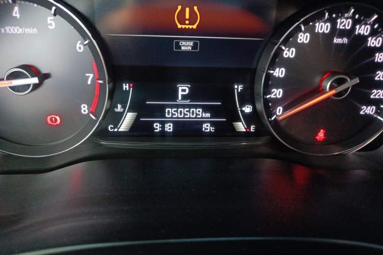 Used Honda Avancier 2019 240TURBO Two-Wheel Drive Comfort Version Odometer Close Up