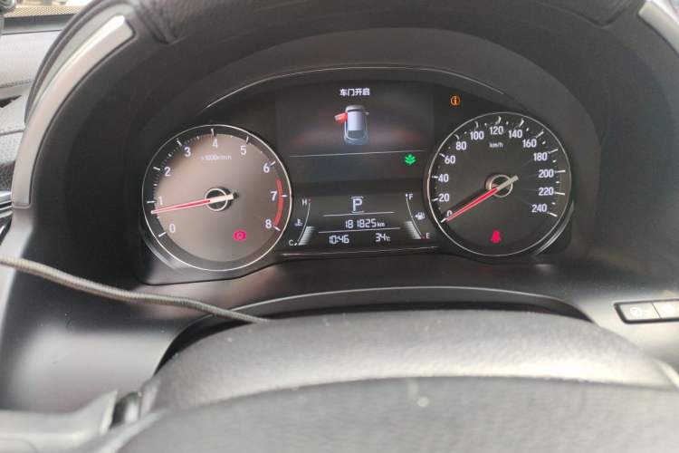Used Honda Avancier 2019 240TURBO Two-Wheel Drive Elite Edition Odometer Close Up