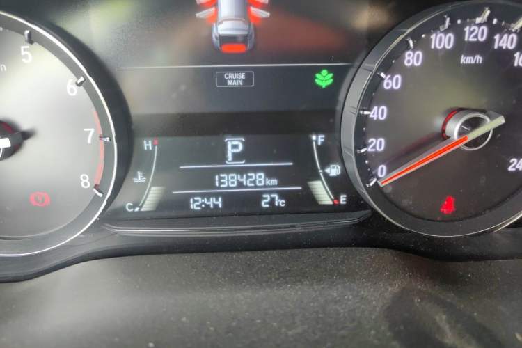 Used Honda Avancier 2019 240TURBO Two-Wheel Drive Luxury Edition Odometer Close Up