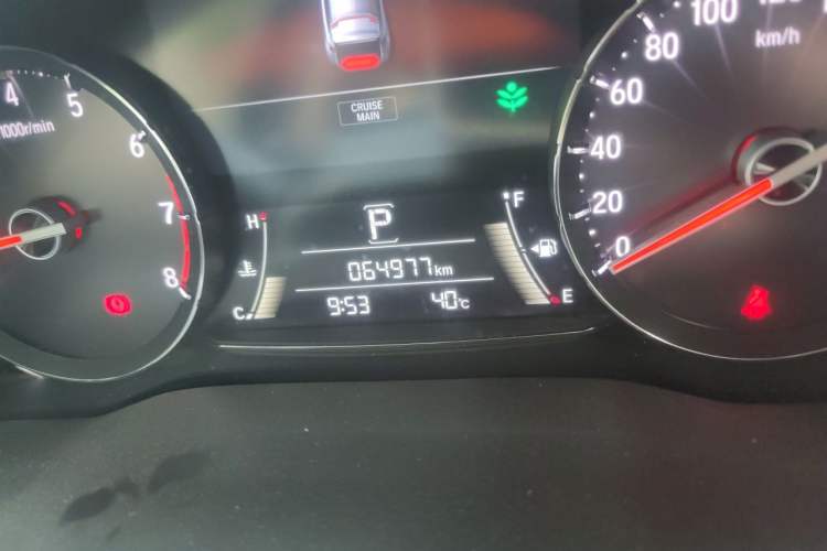 Used Honda Avancier 2019 240TURBO Two-Wheel Drive Premium Edition Odometer Close Up