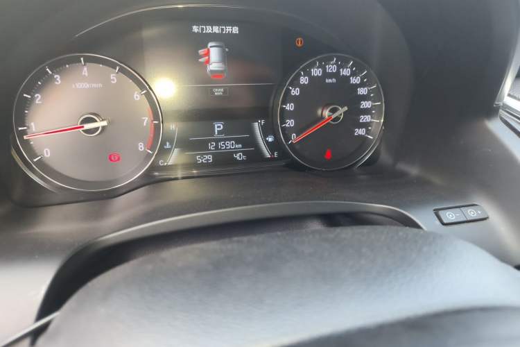 Used Honda Avancier 2019 240TURBO Two-Wheel Drive Comfort Version Odometer Close Up