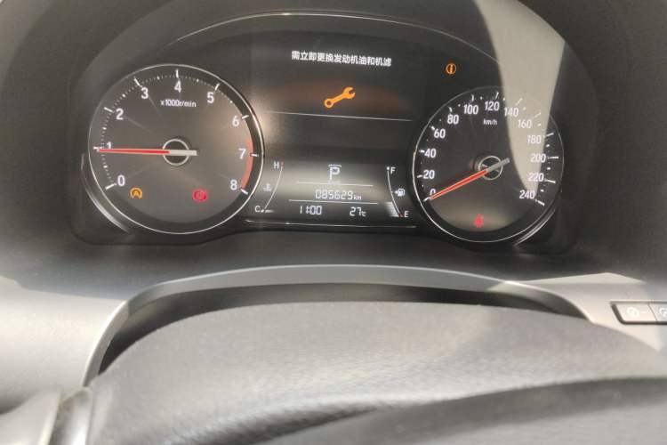 Used Honda Avancier 2019 240TURBO Two-Wheel Drive Elite Edition Odometer Close Up