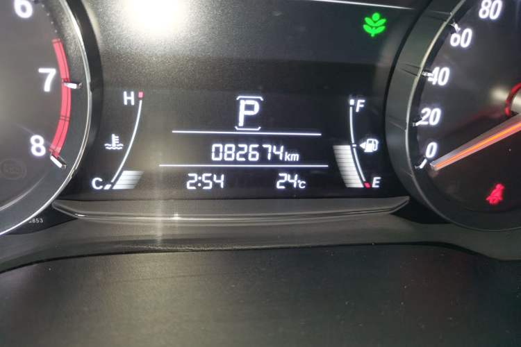 Used Honda Avancier 2019 240TURBO Two-Wheel Drive Elite Edition Odometer Close Up