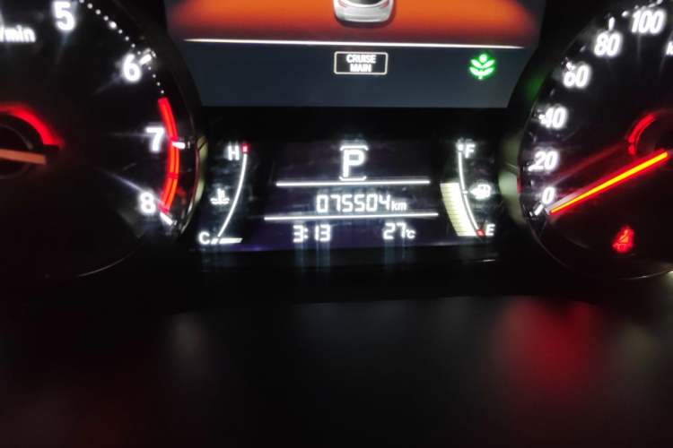 Used Honda Avancier 2019 240TURBO Two-Wheel Drive Comfort Version Odometer Close Up