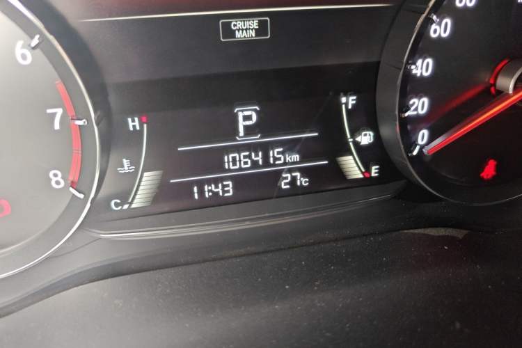 Used Honda Avancier 2019 240TURBO Two-Wheel Drive Comfort Version Odometer Close Up
