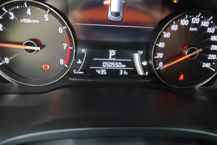 Used Honda Avancier 2019 240TURBO Two-Wheel Drive Comfort Version Odometer Close Up