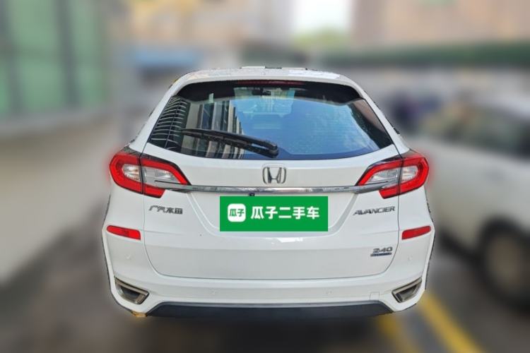 Used Honda Avancier 2019 240TURBO Two-Wheel Drive Luxury Edition Rear